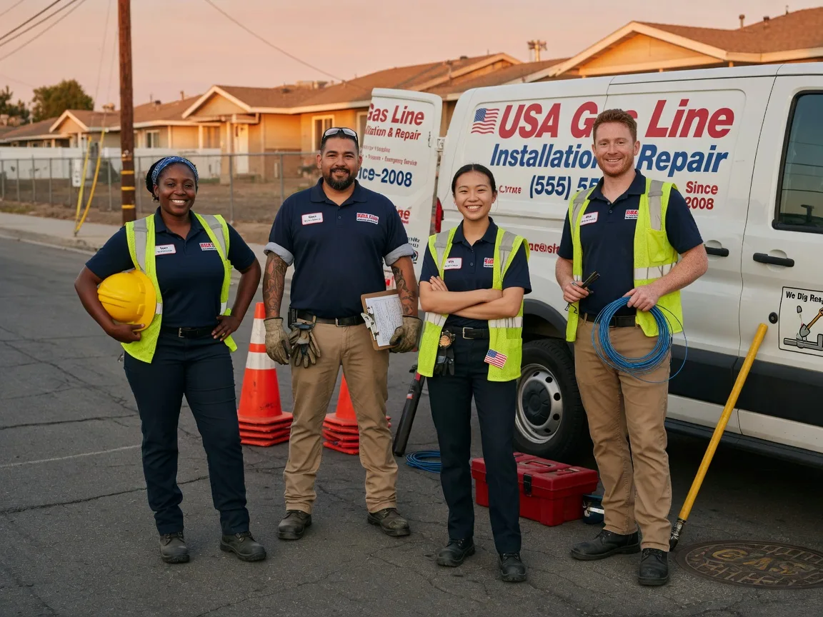 Gas Line Installation company in North Franklin, CT